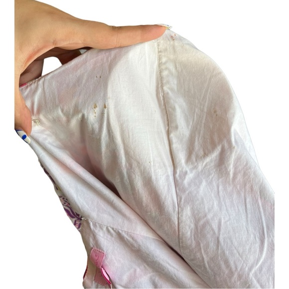 Lilly Pulitzer Shelli Serene Blue  Big escapade back Tie dress sz 4 - Picture 8 of 9